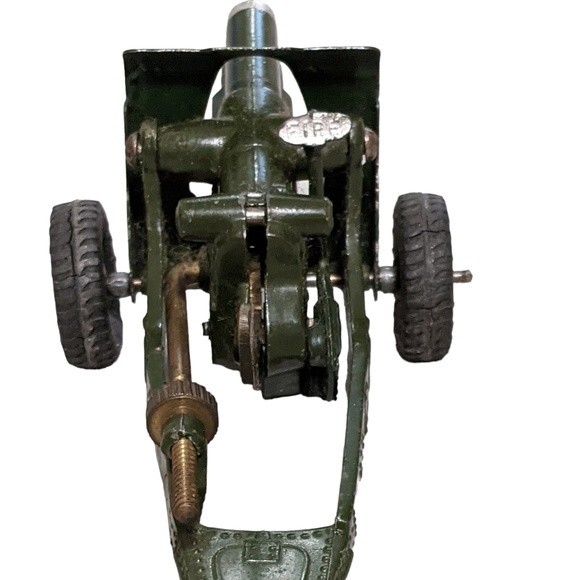 Royal Artillery Howitzer Muzzle loading Rubber tires 4.5" No. 1725 original box - Picture 9 of 10